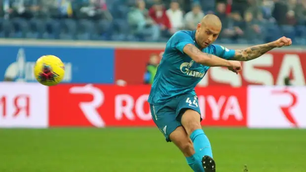 Ракицкий забил четвёртый мяч в ворота «Динамо» в 100-м матче за «Зенит»