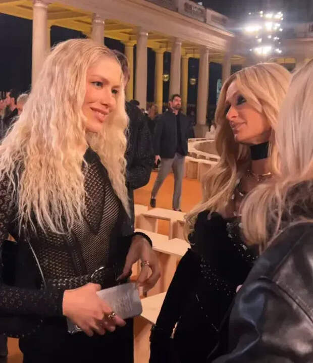 Елена Перминова и Пэрис Хилтон
