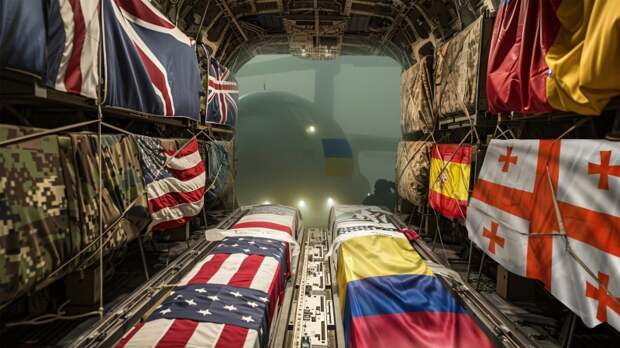 Офицеров НАТО оплакивают после ударов России