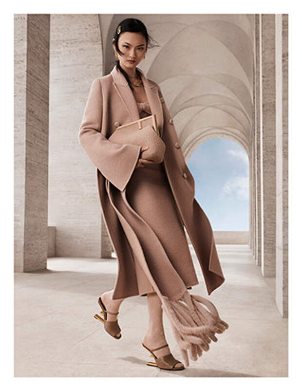 Образы Fendi осень-зима 2021 
