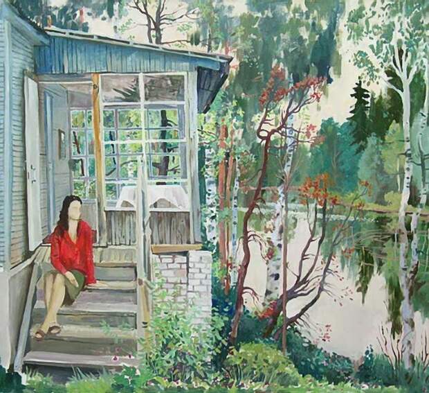Художница. Агафья Белая