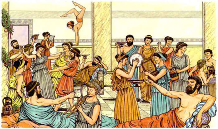 Фестиваль Дионисия. \ Фото: greekerthanthegreeks.com. Фестиваль Дионисия. \ Фото: greekerthanthegreeks.com.
