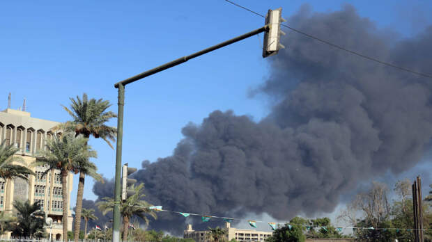 Три дрона-камикадзе атаковали аэропорт в Багдаде: что известно