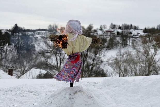 В Тульской области 22 февраля завершили масленичную неделю народными гуляниями