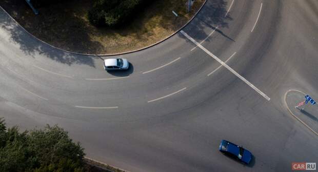 Как правильно и безопасно проехать турбокольцевой перекрёсток