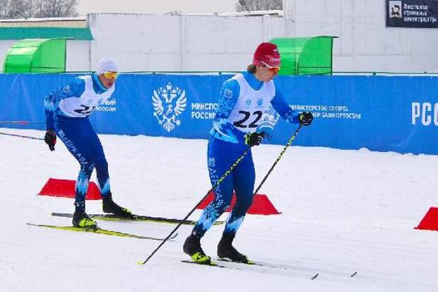 Державинцы вошли в десятку сильнейших лыжников Всероссийской зимней Универсиады