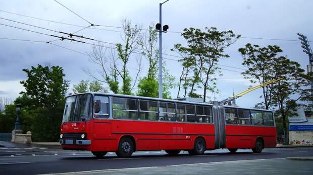 Троллейбус из Ikarus-280 — это не сказка, это быль! автобус, будапешт, венгрия, икарус, общественный транспорт