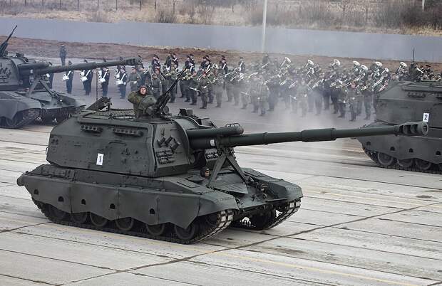 Самоходная артиллерийская установка 2С19М2 "Мста-С"