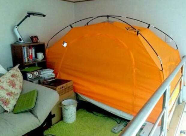 Для чего корейцы ставят палатки в своих же домах