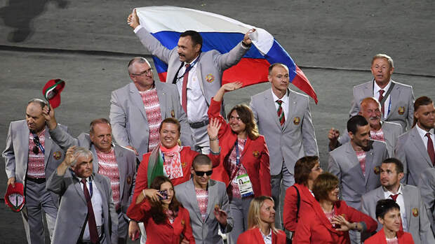 Вот как русские отплатили белорусам за флаг на паралимпиаде