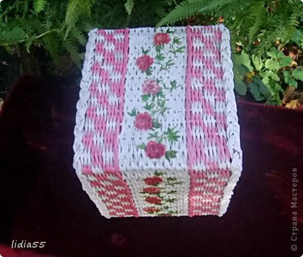 Мастер-класс Поделка изделие Плетение копилочка Бумага газетная Трубочки бумажные фото 3