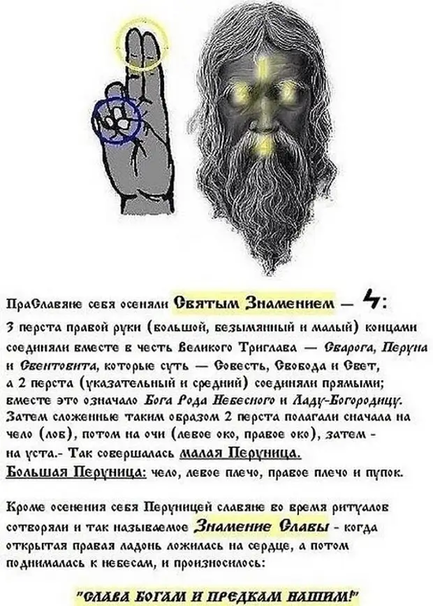 Что такое персты. Крестное Знамение Перуница. Малая Перуница. Святое Знамение Перуница. Крестное Знамение у славян.