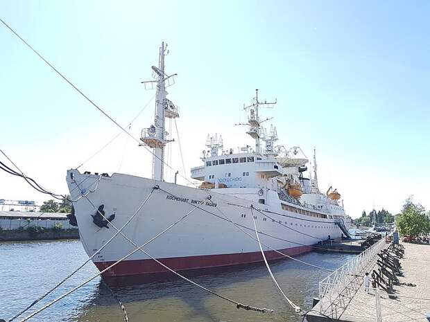 Судно «Космонавт Виктор Пацаев» - всё, что осталось от некогда мощнейшего космического флота. /Фото: wikipedia.org Судно «Космонавт Виктор Пацаев» - всё, что осталось от некогда мощнейшего космического флота. /Фото: wikipedia.org