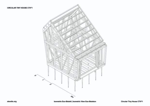 Эко-домик, который можно пристроить на клочке земли, крыше многоэтажки и даже парковке