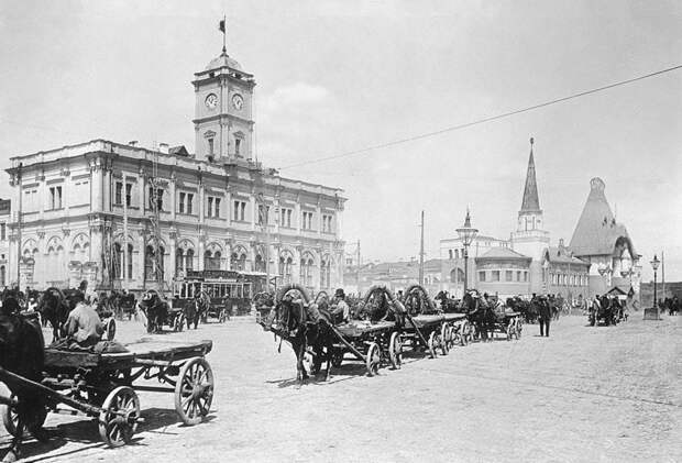Москва в первые годы советской власти (ФОТО)