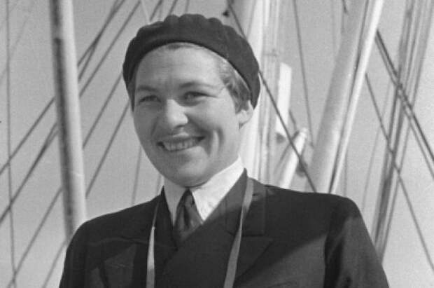 Первая женщина-капитан дальнего плавания Анна Ивановна Щетинина.