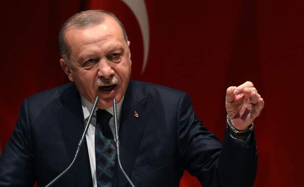 Президент Турции выступил против Греции и Египта