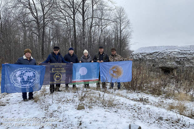 В одном из ДОТов полицейского поста Хандаса Фото Дьулуса Антонова