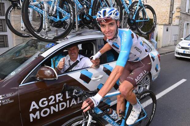 Romain Bardet (AG2R La Mondiale) (фото: Tim de Waele/TDWSport.com)