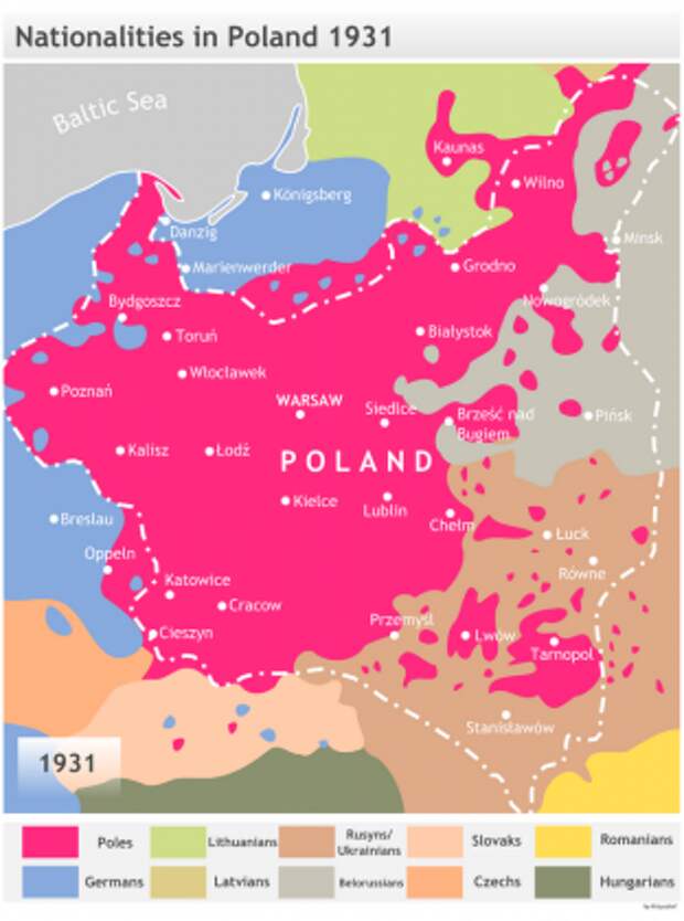 Национальный состав Польши