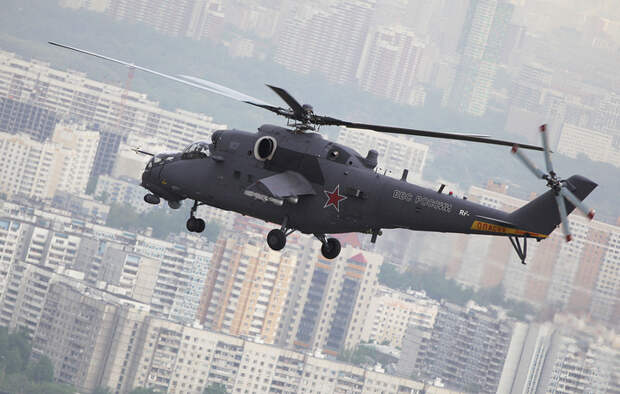 Ударный вертолет Ми-35
