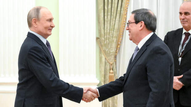 Путин встретился в Кремле с главой МИД Кубы на фоне энергокризиса на острове