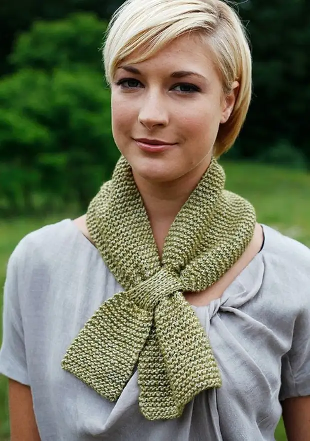 Вязаные шарфы для женщин