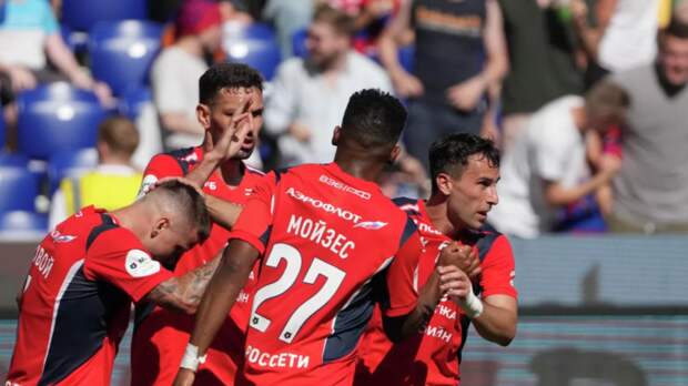 ЦСКА после четырёх подряд поражений в РПЛ обыграл махачкалинское «Динамо» в 22-м туре