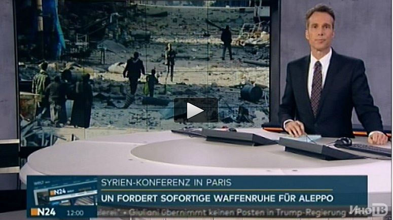 N24: Пока в Париже разговаривают, Сирия и Россия побеждают в Алеппо