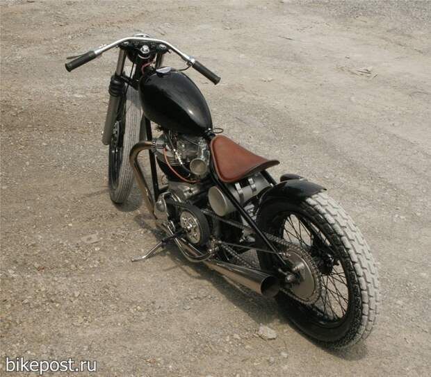 Кастом «Black Bike» на базе BSA A10 1958