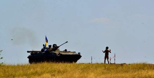 Пьяный украинский солдат прострелил ногу сослуживцу