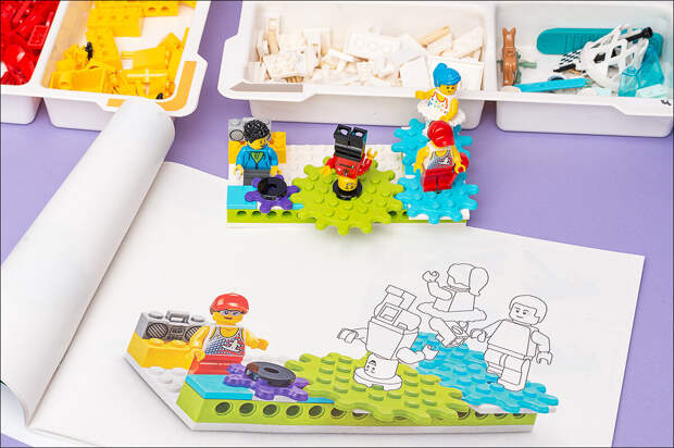 Как обеспечить научный подход? Фотообзор нового конструкторского решения lego® Education BricQ Motion 45401