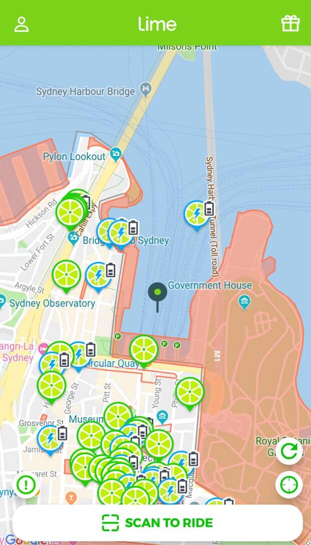 Pick your Lime vehicle.