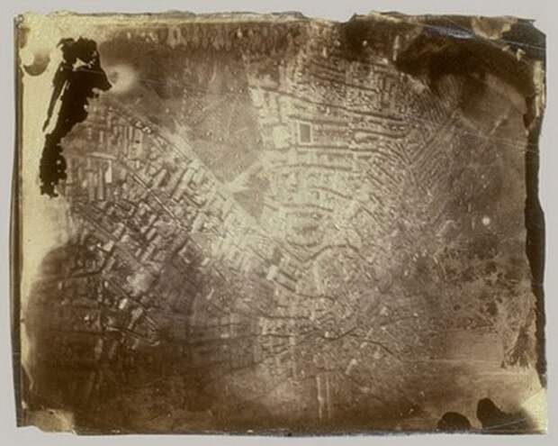 Первая в мире аэрофотосъемка, 1858 год, Франция Первая в мире аэрофотосъемка, 1858 год, Франция было, история, фото