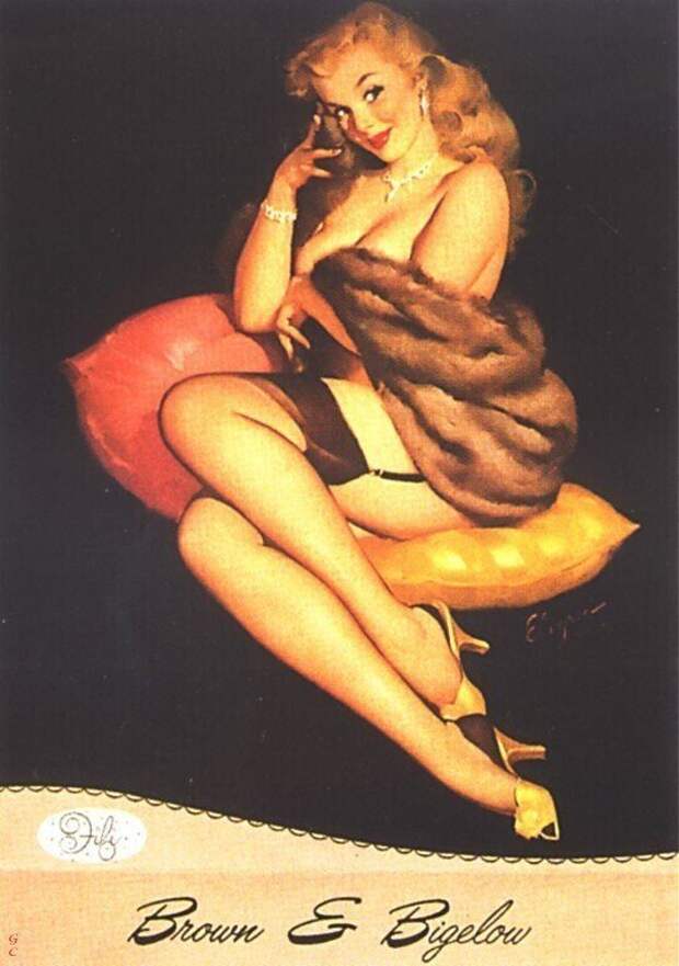 Яркие pin-up работы от художника Джила Элвгрена