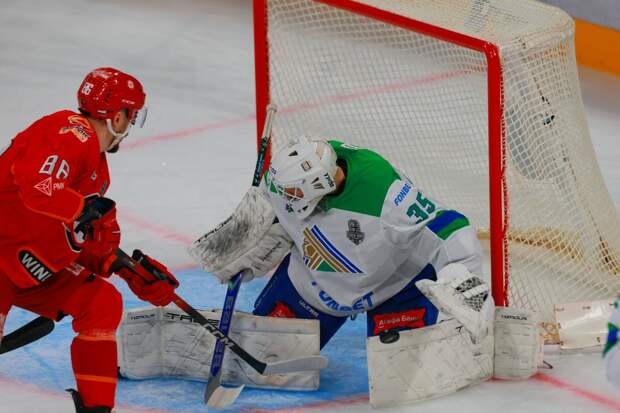 «Салават Юлаев» примет «Автомобилист» в третьем матче серии Кубка Гагарина