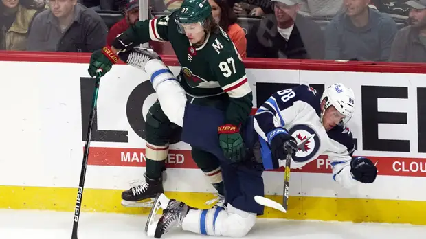 Ассистентский хет-трик Капризова помог «Миннесоте» обыграть «Виннипег»