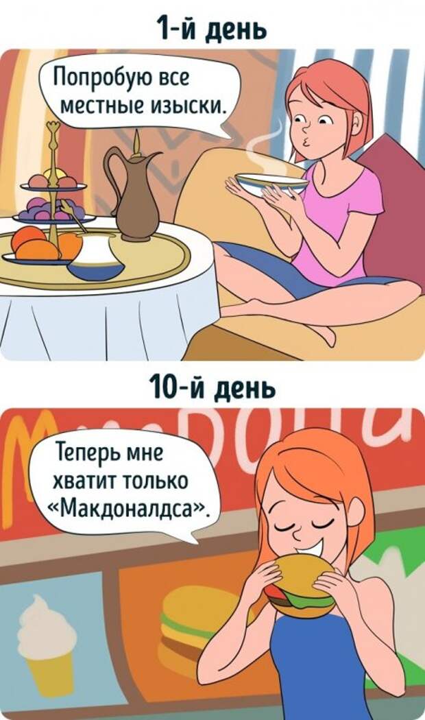 Комикс про туристов