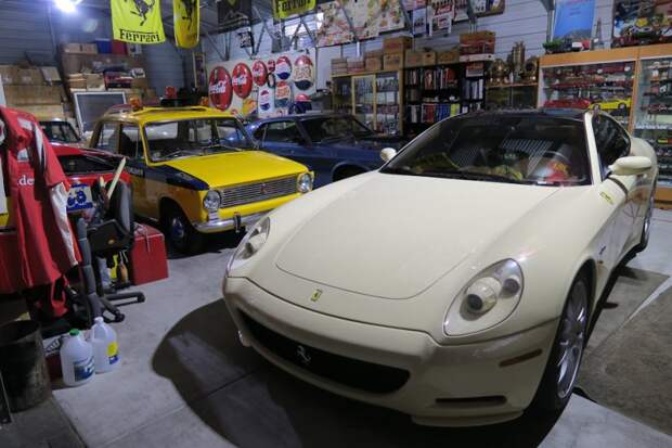 Гараж Мечты - милицейский ВАЗ из СССР и Ferrari под одной крышей ваз, гараж, гараж мечты, коллекция