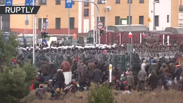 Ситуация с мигрантами на границе Белоруссии и Польши