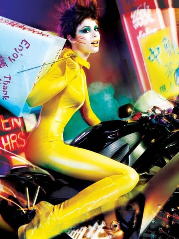 Календарь на 2012 год от компании Maybelline 