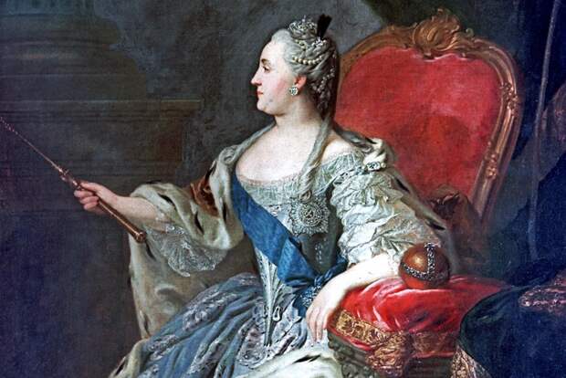 Художник Ф.С.Рокотов (1735-1808). "Портрет императрицы Екатерины II". Холст, масло. Государственная Третьяковская галерея в Москве. Фото: © РИА Новости