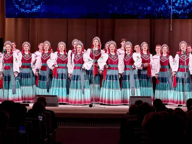 Хор имени Пятницкого отметил 115-летие концертом в Московской филармонии