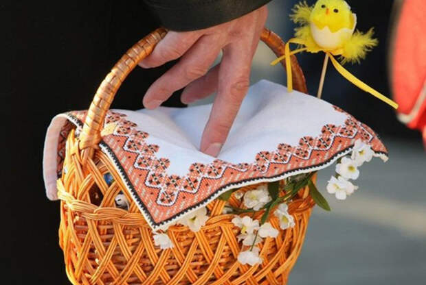 пасхальное полотенце