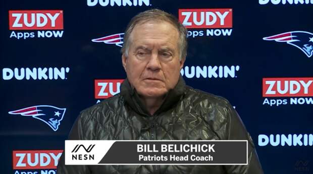 NFL Fans Had A Good Time Poking Fun At Bill Belichick And His Fancy Coat