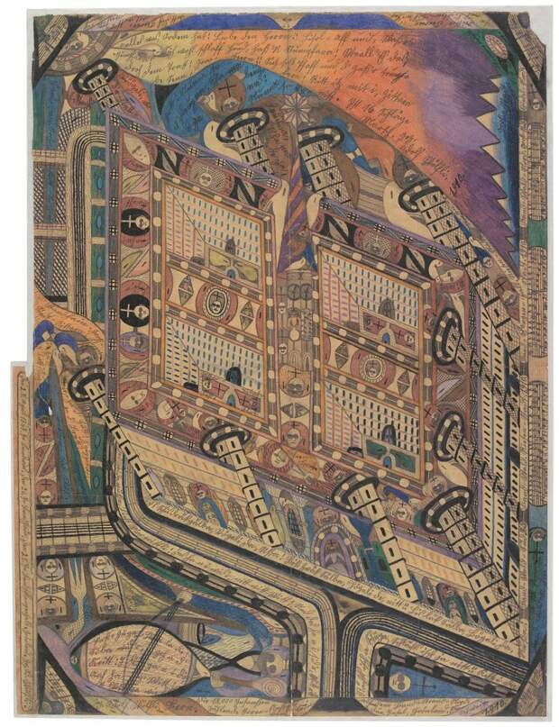 Адольф  Вёльфли. Ментальный приют звуковая роща