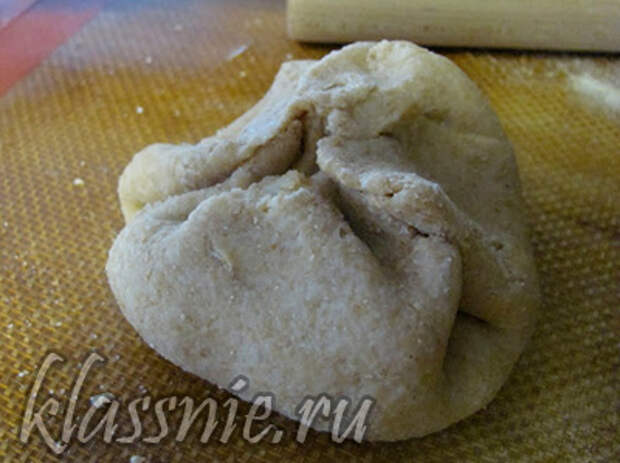 Картофельная начинка внутри мешочка