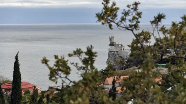 В Ялте три человека пострадали от падения деревьев из-за сильного ветра
