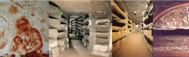 Картинки по запросу catacombe di priscilla roma