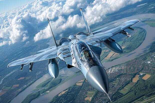 Су-35С с «Сирийским хулиганом 25» за штурвалом эффектно сопроводил правительственный лайнер